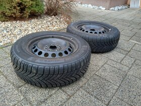 Predám 2ks zimné pneu 195/65R15, Michelin Alpin 6 - 2
