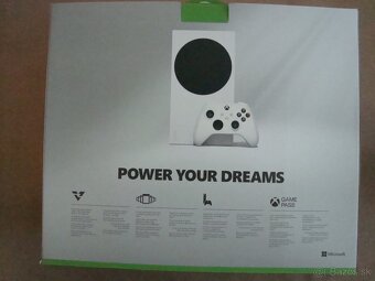 Predám konzolu Xbox Series S 1TB + príslušenstvo - 2