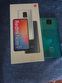 Xiaomi redmi note 9 pro zelený top stave 6gb rám 128gb pamäť - 2