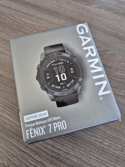 Garmin fénix 7 PRO Sapphire Solar, Carbon gray, Black band - 2