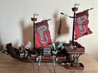 Lego Castle 7048 Troll Warship s navodom - 2