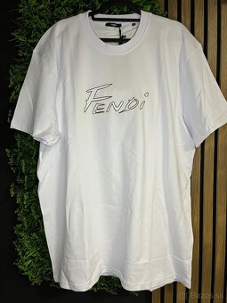 Fendi pánske tričko s krátkym rukávom - 2