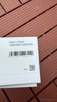 Vymenim Xiaomi 15 cierny 512gb - 2