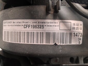 odskúšateľný motor 2.0TDI 103kW CFF - 2