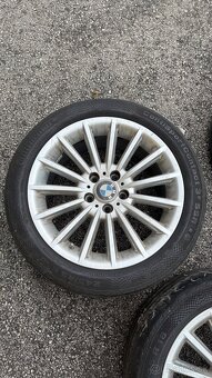 Predám originálne disky BMW s pneumatikami Continental – 245 - 2
