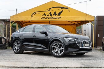 Audi E-tron 55 Sportback -LEN 24tis.km- NEBÚRANÉ - 2