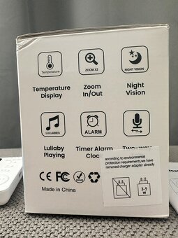 TOP Detská video pestúnka s veľkým 5 displ. baby monitor - 2