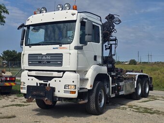 MAN TGA 26.440 6x6 / hakovy nosic / hiab 166 d 4hiduo - 2