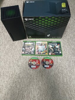 Predám Xbox Series X s 4 hrami a 1 ovládačom - 2
