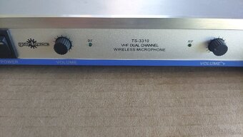 Duálny bezdrôtový systém mikrofónov - 2