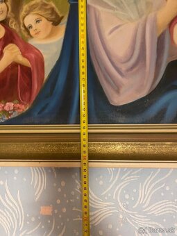 Veľký náboženský obraz – Madona s dieťaťom - 2