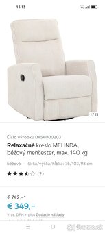 Relaxačné kreslo - 2
