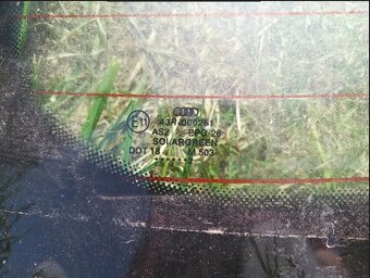 Kufrove sklo Audi a4 b6 b7 - 2