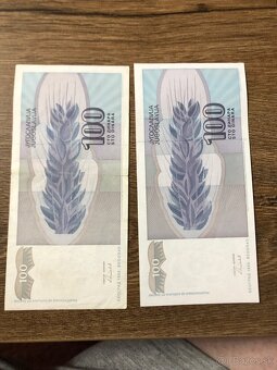 Bankovky JUHOSLAVIA 2 - 2