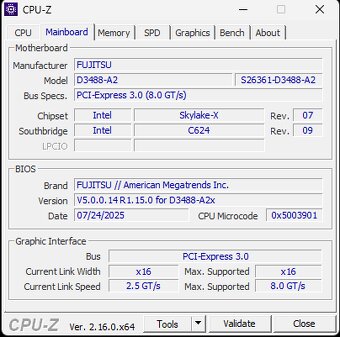 Fujitsu - 256GB RAM | Intel Xeon Gold | Quadro RTX 4000 - 2