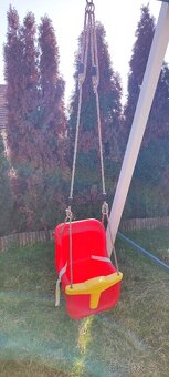 Detská hojdačka s bezpečnostným pásom - 2