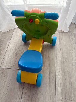 Detské chodítko a odrážadlo 2v1 - 2