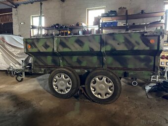 Predám vozík za štvorkolku – zelený - 2