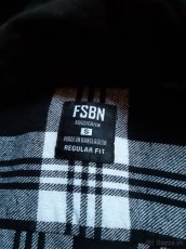 Košeľa fishbone čiernobiela S - 2