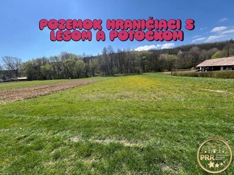 Krásny pozemok pri lese 980m2 v obci M.Hoste okres Bánovce n - 2