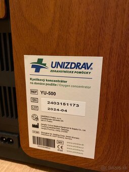 Kyslíkový koncentrátor Unizdrav yuwell - 2