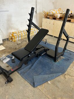 Bench press polohovatelná lavica - 2