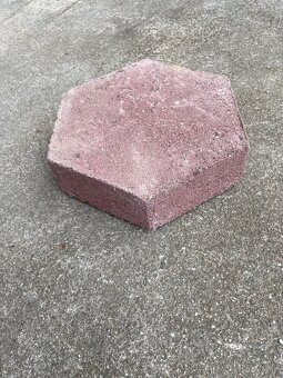Zámková dlazba hexagon 11cm stena, 28m2 - 2