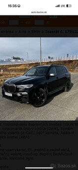 BMW X7 M50i možný odpočet DPH - 2