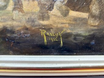 Obraz H. Raszyk 1932, olejomalba na plátně 45x55 - 2