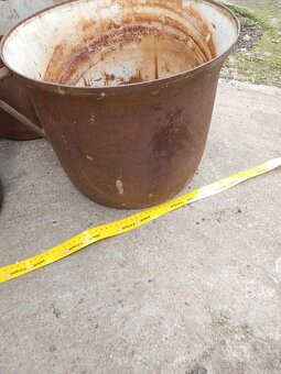 Staré liatinové hrnce - 2