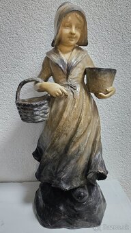 socha dievcata-keramika - 2