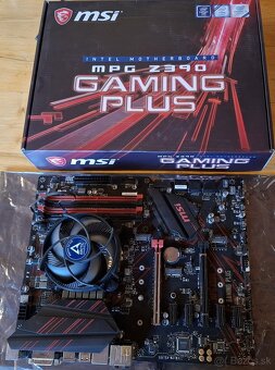 i5-9600K + MSI Z390 Gaming Plus - 2