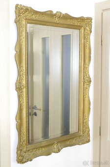 Starožitné zrkadlo + akant - 2