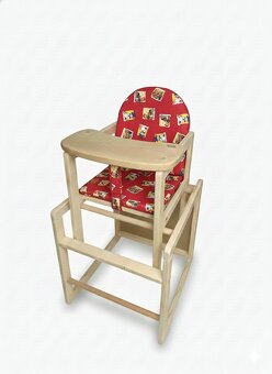 Predávam detské kombinované stoličky - Snehuliak - 2