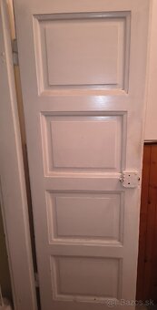 Interiérové dvere drevené, 2x - 2