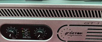 Digitalny zosilnovac DETON GT13, 2 x 2800W 4 ohm - 2