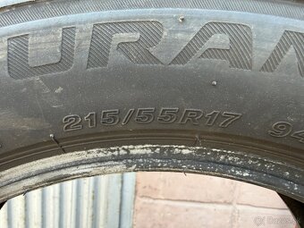 Letne pneumatiky BRIDGESTONE 215/55 R17 - 2