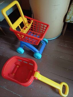 Detský nákupný vozík a vozík - 2