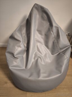 Sedací vak s taburetkou - 2
