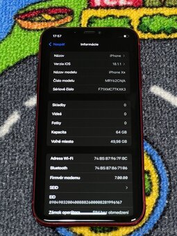 iPhone Xr 64GB Červený - 2