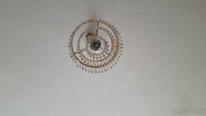 kryštálový luster, retro lampa - 2