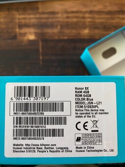 Honor 8X  64GB - 2