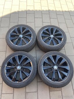 Alu disky 5x100 r16 original Škoda Fabia 3 - 2