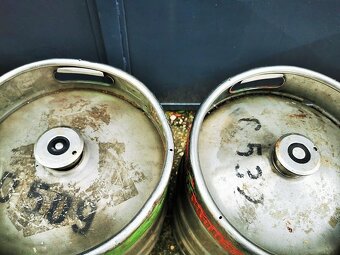 Predám nerezové 50 litrové sudy kegy.na pivo - 2