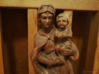 Soška Marie oltář Kalvárie  (1025L) - 2