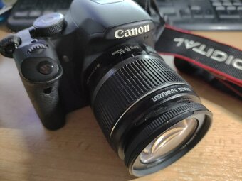 Digitálna zrkadlovka Canon 500D + objektív a príslušenstvo - 2