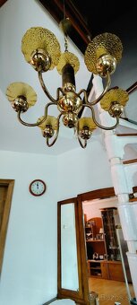 Starožitný luster - svietidlo - lampa - 2