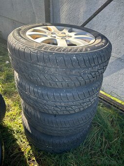 Original elektrony Volkswagen R15 5x112 plus zimne gumy - 2