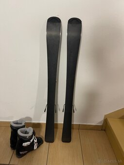 Detske lyze 110 cm Rossignol + lyziarky Alpina - 2