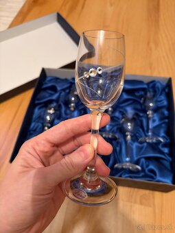 Poháre so swarowski krištáľom - 2